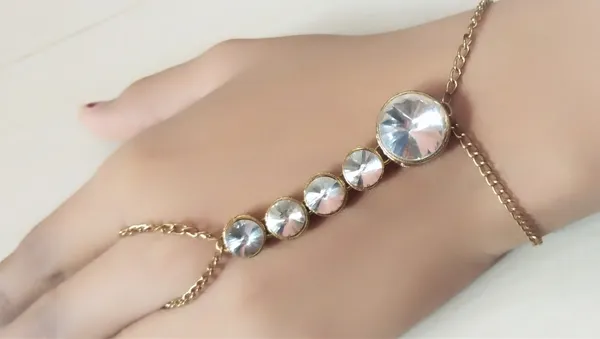 White_Alloy_Copper_Charm_Bracelet