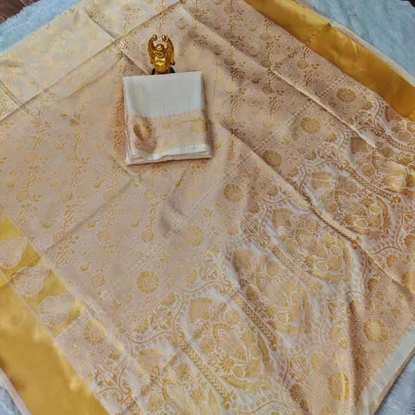 Cream_Woven_Kanjivaram_Silk_Saree_with_Saree_Cover