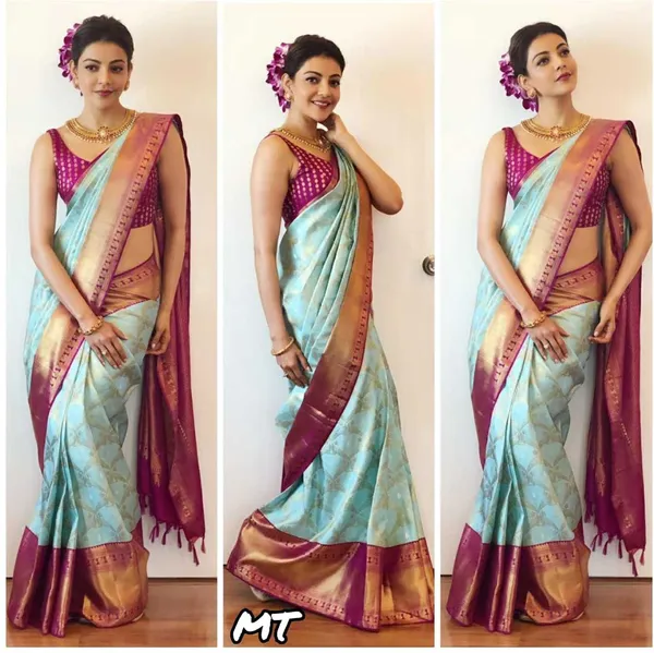 Light_Blue_Woven_Kanjivaram_Silk_Saree_with_Saree_Cover
