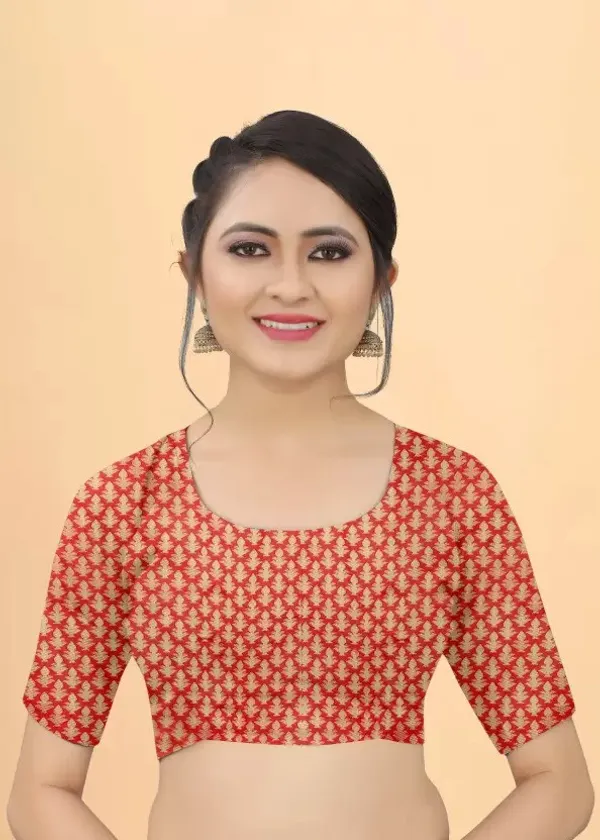 Red_Woven_Kanjivaram_Silk_Saree_with_Saree_Cover