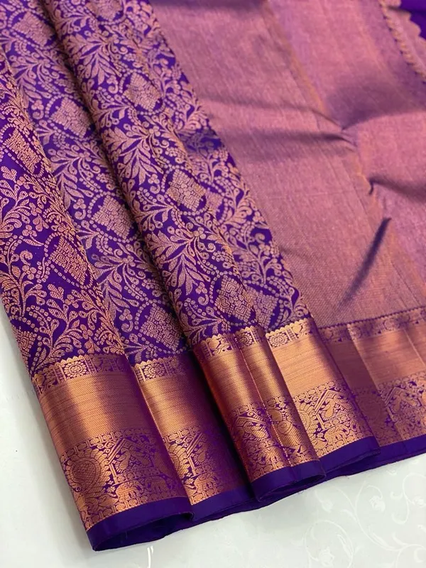 Purple_Woven_Kanjivaram_Silk_Saree_with_Saree_Cover