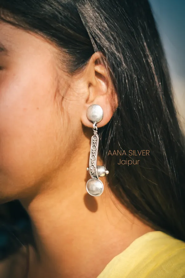 925_Pure_Sterling_Silver_|_Classic_Fine_Balls_Earrings_|_Well_Stamped_&_Hallmarked