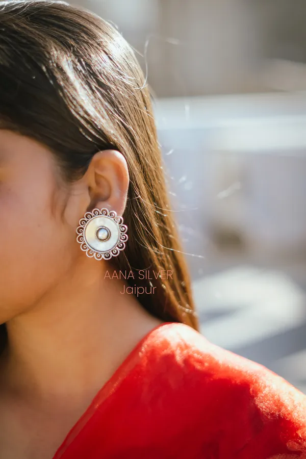 925_Pure_Sterling_Silver_|_Versatile_Fine_Flower_Earrings_|_Well_Stamped_&_Hallmarked