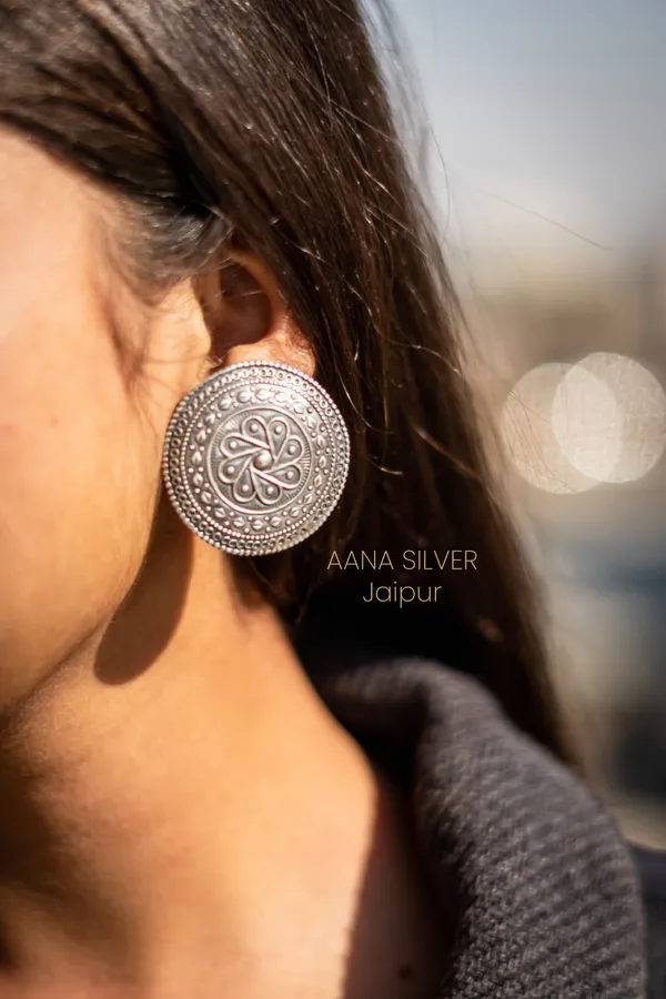 925_Pure_Sterling_Silver_|_Classic_Everyday_Flower_Earrings_|_Well_Stamped_&_Hallmarked