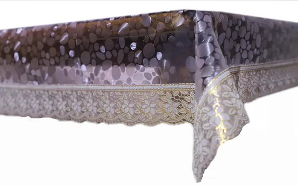 3D_Design_Waterproof_Center_Table_Cover_with_Golden_Lace_for_4_Seater_Table_(Clear_Color,_40_x_60_Inches,_Pack_of_1)