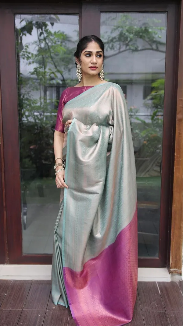 BLUE_PURE_BANARASI_SAREE