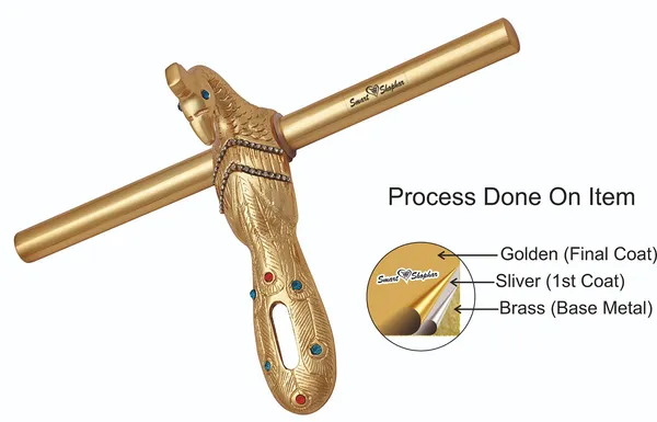 Aldrop_Peacock_Mayur_Brass_Gold