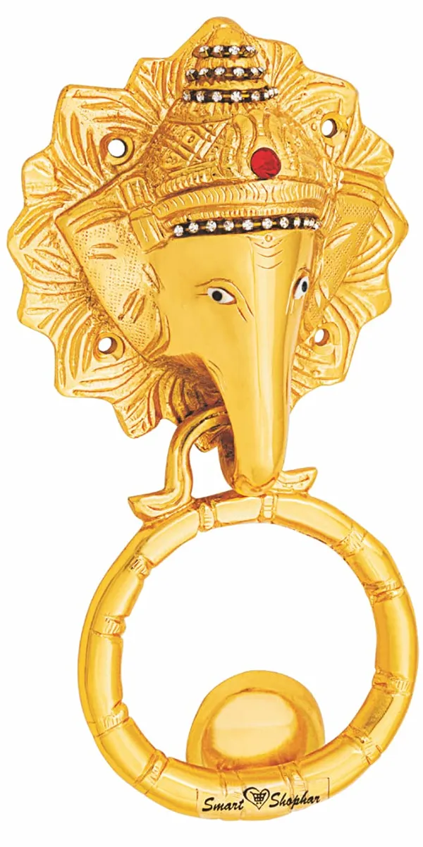 Pull_handle_Elephant_Brass_Gold