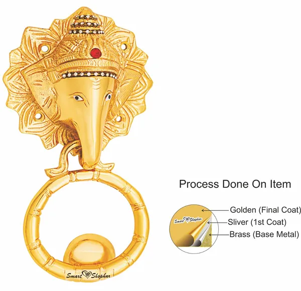 Pull_handle_Elephant_Brass_Gold