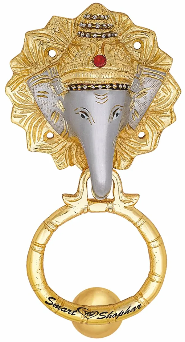 Pull_handle_Elephant_Brass_Gold_Silver