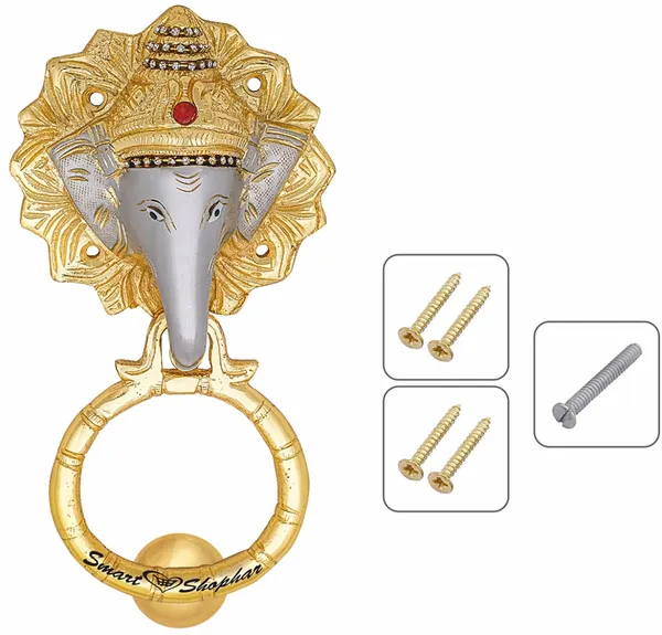 Pull_handle_Elephant_Brass_Gold_Silver