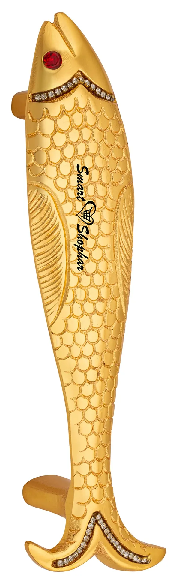 Pull_Handle_Fish_Brass_Gold