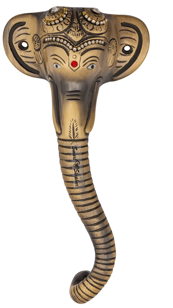 Pull_Handle_Ganesha_Muktidaya_Brass_Antique