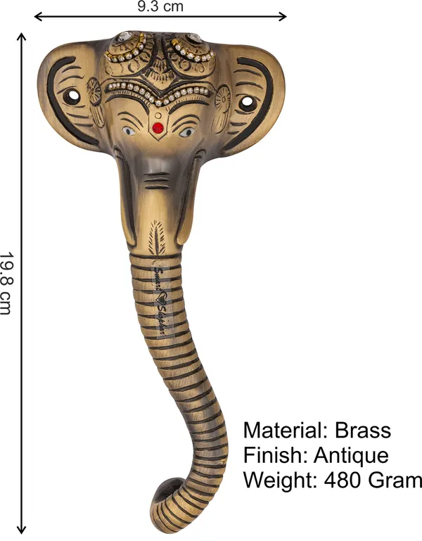 Pull_Handle_Ganesha_Muktidaya_Brass_Antique