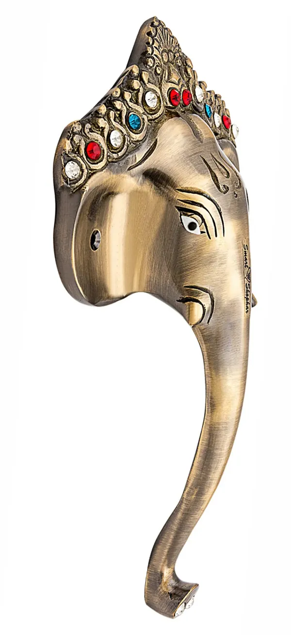 Pull_Handle_Royal_Ganesha_Brass_Antique