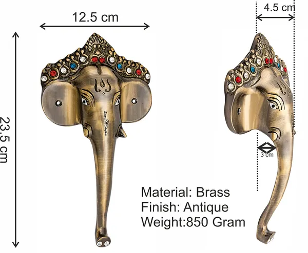 Pull_Handle_Royal_Ganesha_Brass_Antique