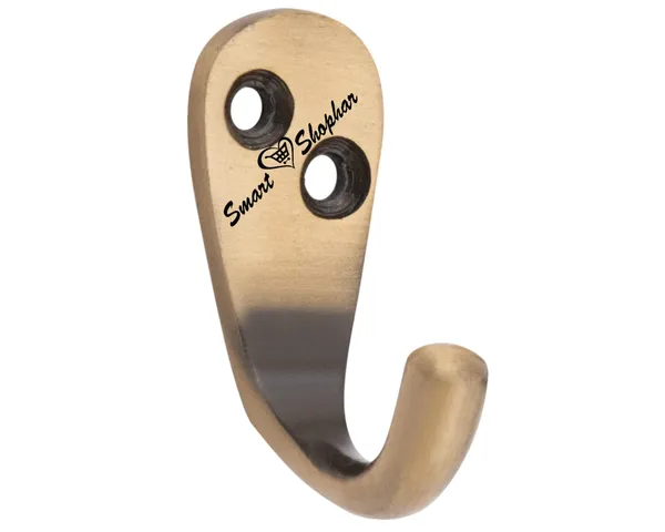 Wall_hook_Single_Jack(J)_Aluminium_Alloys_Antique_Pack_of_1
