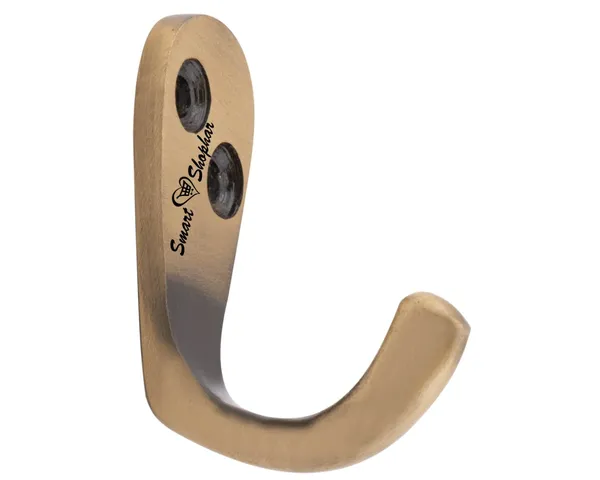 Wall_hook_Single_Jack(J)_Aluminium_Alloys_Antique_Pack_of_1