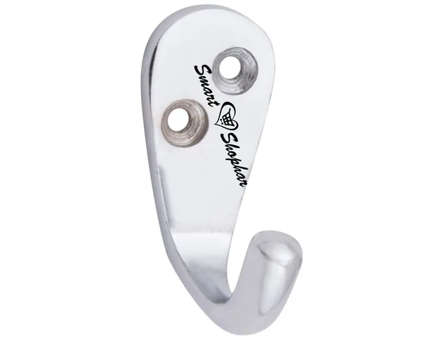 Wall_hook_Single_Jack(J)_Aluminium_Alloys_Silver_Pack_of_1