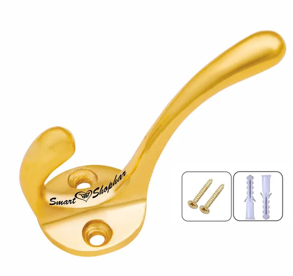 Wall_hook_Pluk_Coat_Aluminium_Alloys_Gold_Pack_of_1