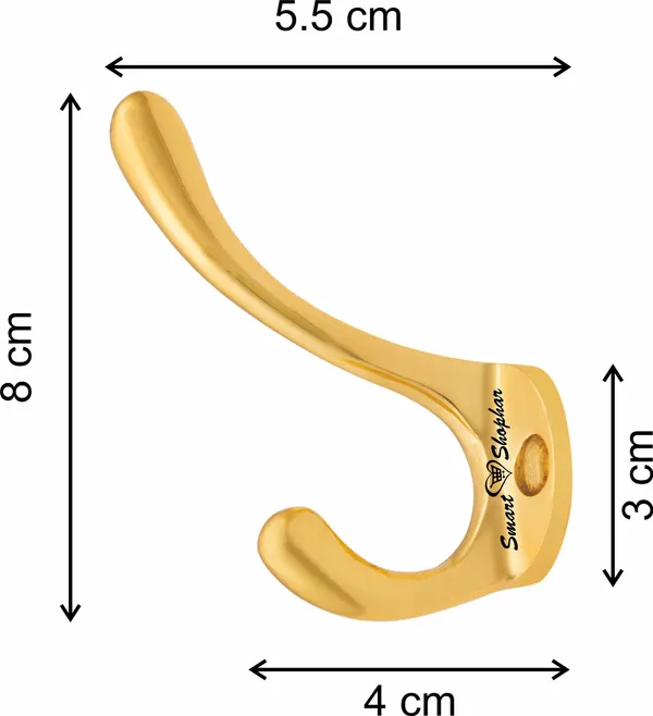 Wall_hook_Pluk_Coat_Aluminium_Alloys_Gold_Pack_of_1