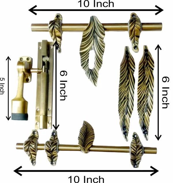 Door_Kit_Leaf_Aluminium_Alloys_and_Stainless_Steel_Antique