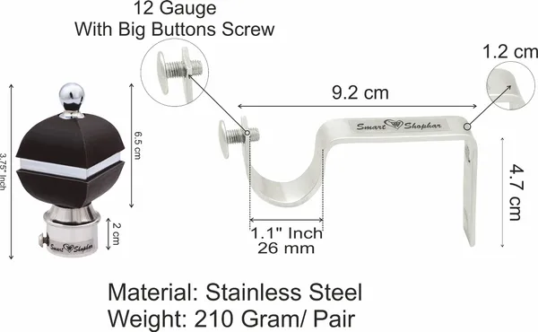 Curtain_Bracket_Diamond_Stainless_Steel_and_Aluminium_Alloys_Brown_Silver