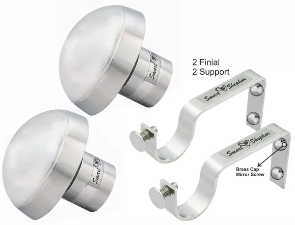Curtain_Bracket_Lucia_Stainless_steel_Silver