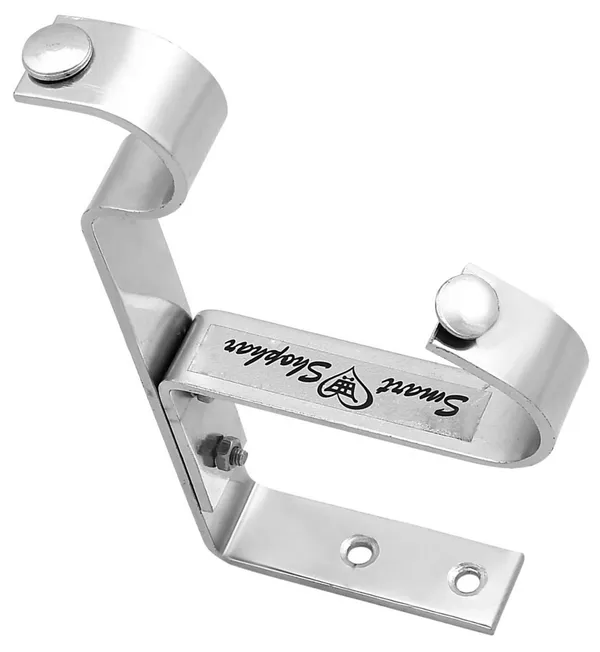 Double_Curtain_Support_Riva_Stainless_steel_Silver_Pack_of_12