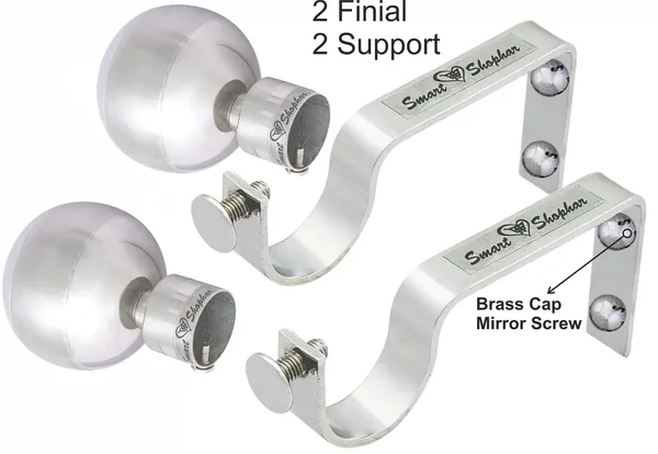 Curtain_Bracket_Rex_90_Stainless_steel_Silver