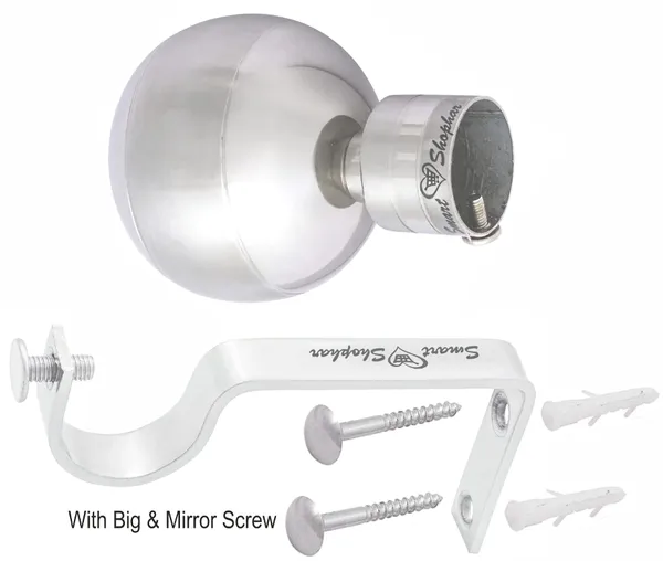 Curtain_Bracket_Rex_90_Stainless_steel_Silver