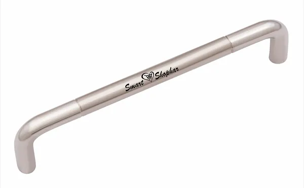 Cabinet_Handle_Black_Berry_Stainless_Steel_Silver_Pack_of_1