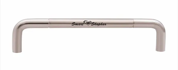 Cabinet_Handle_Black_Berry_Stainless_Steel_Silver_Pack_of_1