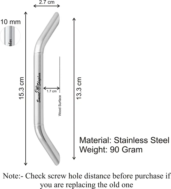 Cabinet_Handle_Pasa_Stainless_Steel_Silver_Pack_of_1