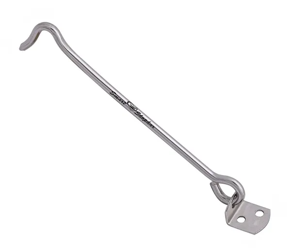 Gate_Hook_Round_Stainless_steel_Silver_Pack_of_1