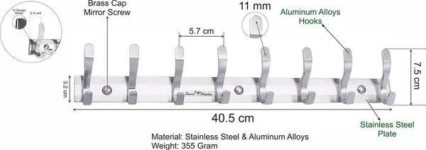 Wall_Hook_Fescue_Stainless_steel_and_Aluminium_Alloys_Silver