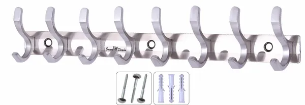 (Pack_of_2)_Wall_Hook_Fescue_Stainless_steel_and_Aluminium_Alloys_Silver