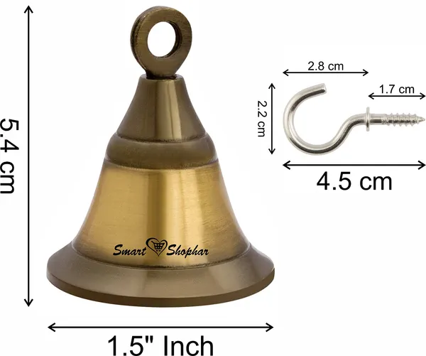Decorative_Bell_Jingle_Zinc_Antique_Pack_of_1