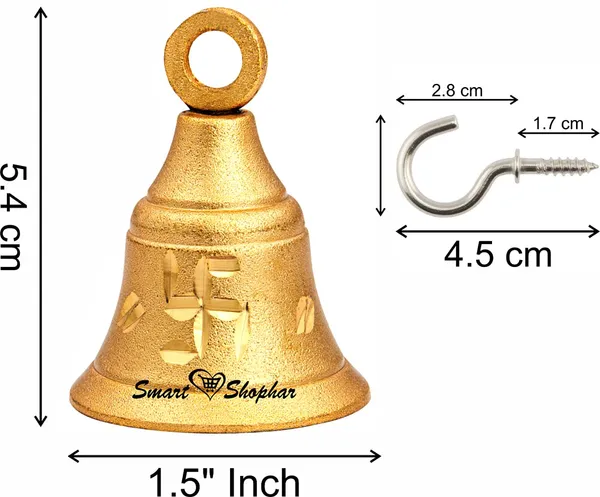 Decorative_Bell_Jingle_Zinc_Gold