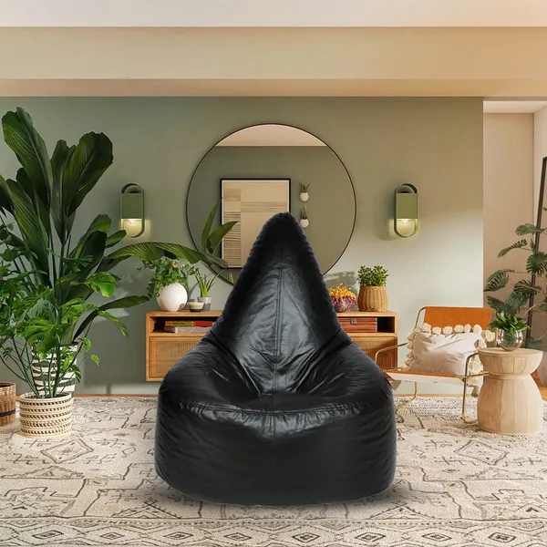 Black_Chair_Bean_Bag_Cover_Without_Beans