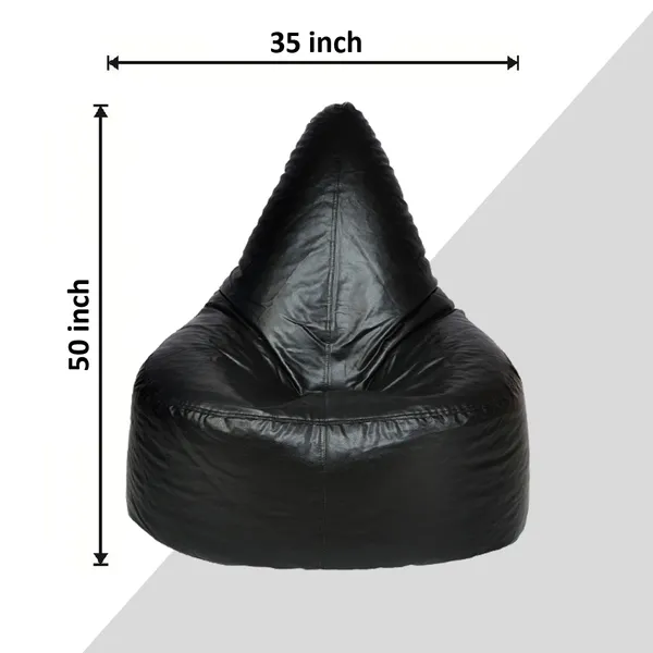 Black_Chair_Bean_Bag_Cover_Without_Beans