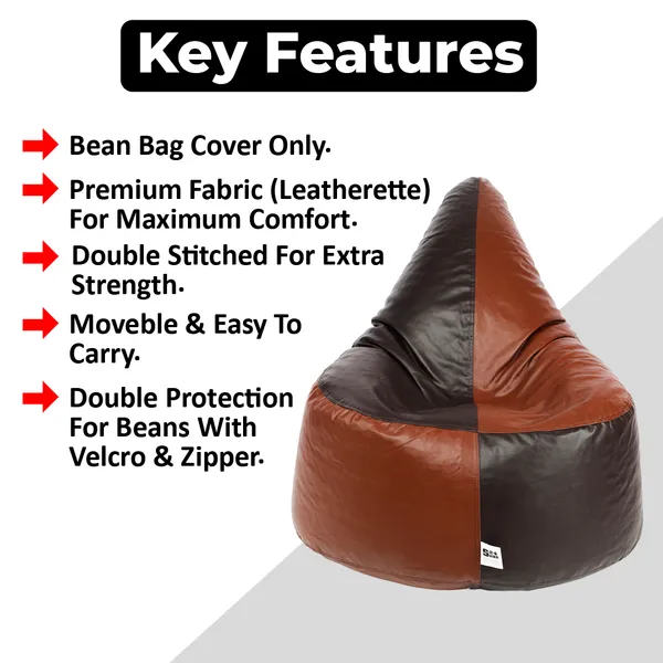 Brown_And_Tan_Chair_Bean_Bag_Cover_Without_Beans
