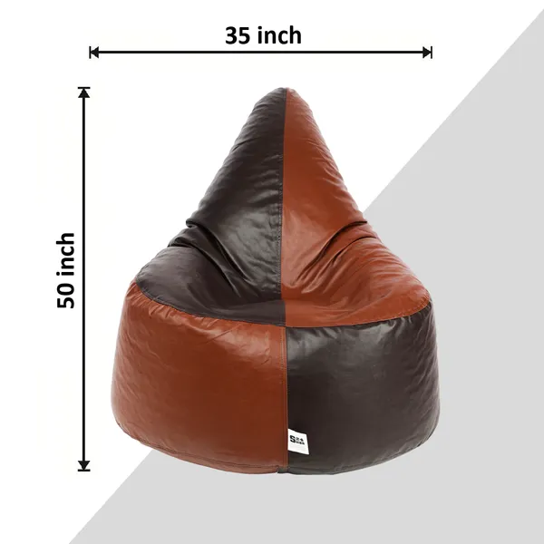 Brown_And_Tan_Chair_Bean_Bag_Cover_Without_Beans