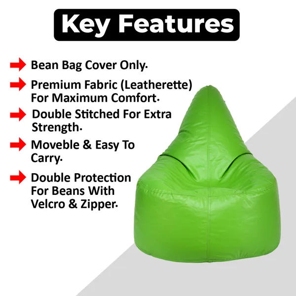 Green_Chair_Bean_Bag_Cover_Without_Beans