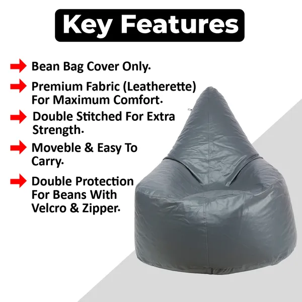 Grey_Chair_Bean_Bag_Cover_Without_Beans