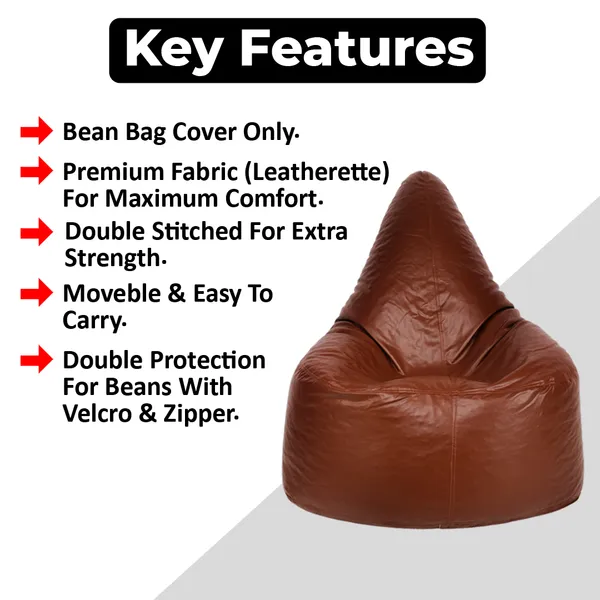 Tan_Chair_Bean_Bag_Cover_Without_Beans