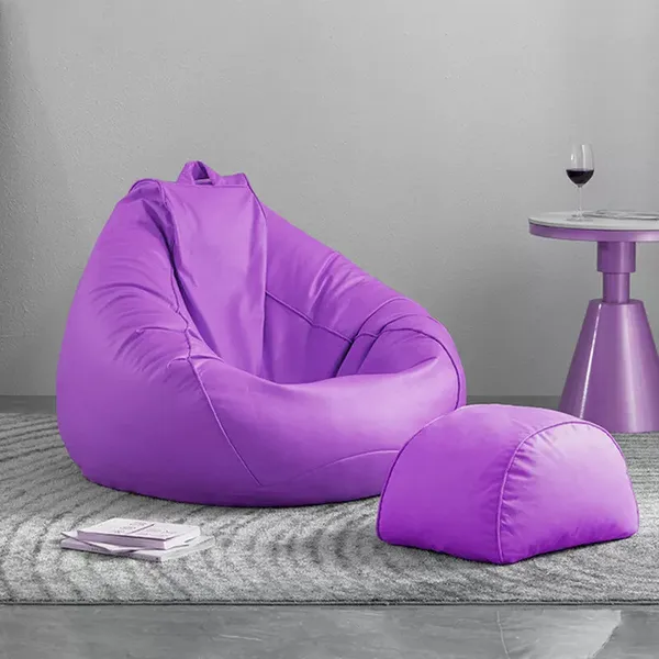 Purple_Tear_Drop_Bean_Bag_Cover_Without_Beans