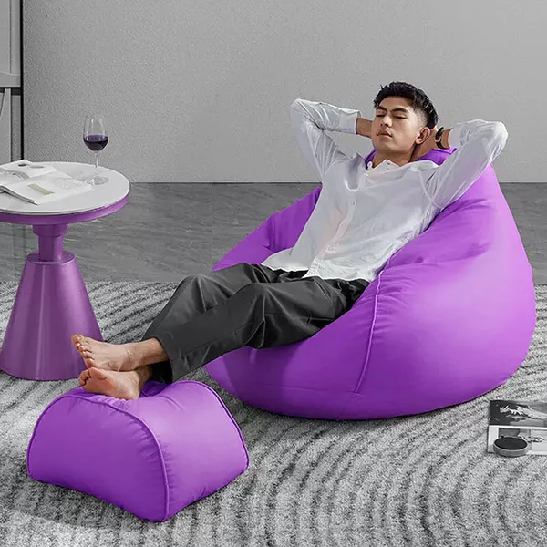 Purple_Tear_Drop_Bean_Bag_Cover_Without_Beans