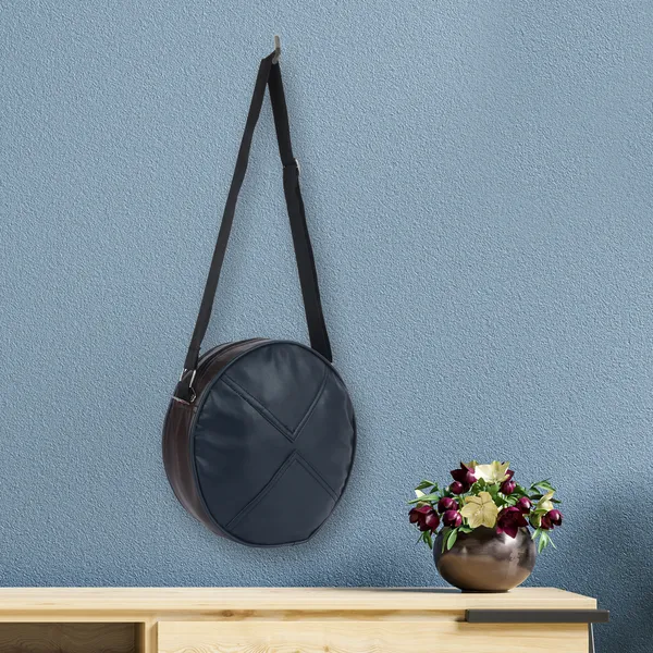 Blue_And_Brown_Lunch_Bag_For_Office