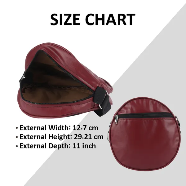 Maroon_Lunch_Bag_For_Office